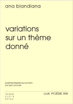 Variations sur un thème donné - Varia iuni pe o temă dată